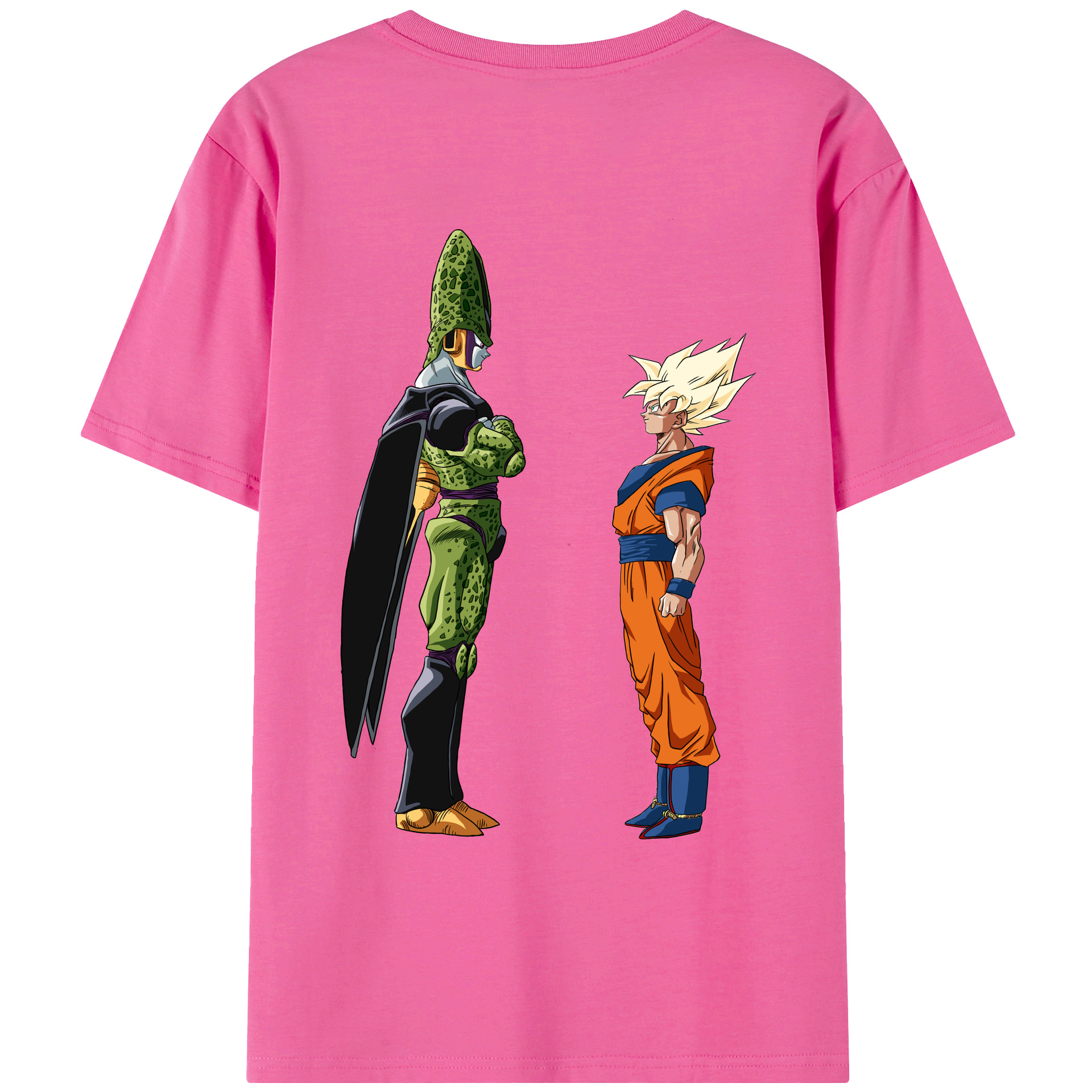 （画像用） ドラゴンボール DRAGON BALL レディース半袖Tシャツ(バックプリント)